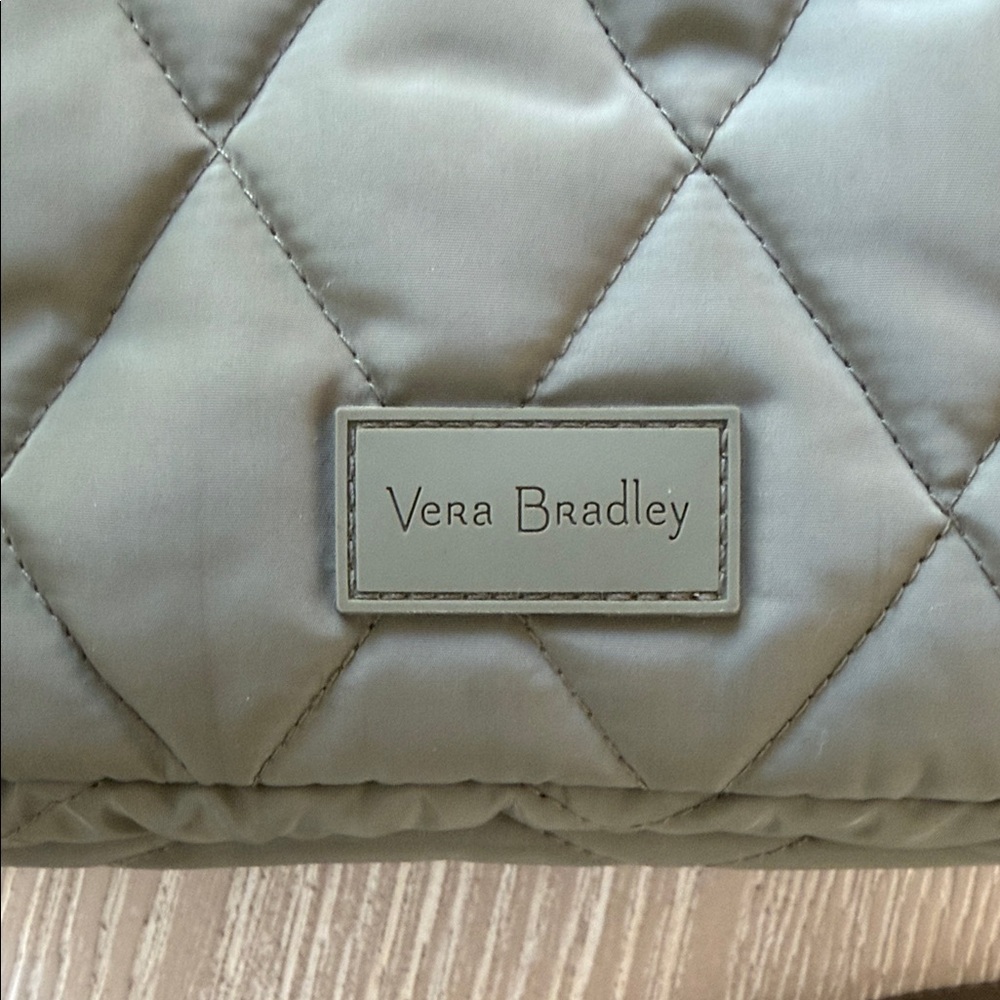 Vera Bradley Olive Quilted Backpack and Wristlet Set - Picture 10 of 15
